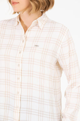 Женская рубашка с длинным рукавом Stone Неожиданная скидка в корзине - U.s. polo assn фото 7