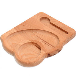 40393008 Доска для завтрака бук 25*21*2.5см MB(х5) - Mayer&boch фото 2