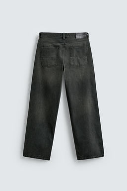 BAGGY FIT JEANS WITH TWISTED SEAM - Zara фото 8