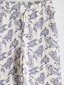 Beli Lastikli K?z ?ocuk Pantolon