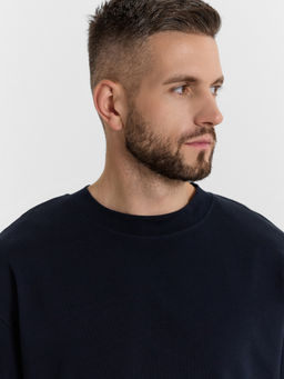 Футболка Mark Formelle мужская темно-синий с принтом хлопок  фото 4