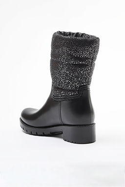 Trendyolmilla Shoes Siyah Varak Bask?l? Buyuk K?z Cocuk Kids Yagmur Cizmesi 
TAKAW25BO00051  фото 5