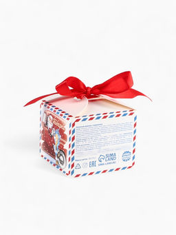 Шоколадная бомбочка с маршмеллоу Новый год: Письмо Деду Морозу, молочный шоколад, 38 г - Фабрика счастья фото 6