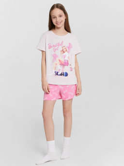 КОМПЛЕКТ ДЛЯ ДЕВОЧЕК (ФУТБОЛКА, ШОРТЫ) - Mark formelle фото 2