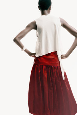 Top asim?trico efecto crochet - H&m фото 6