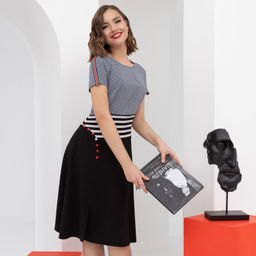 Платье Узнаваемый стиль (графика) - Charutti фото 4