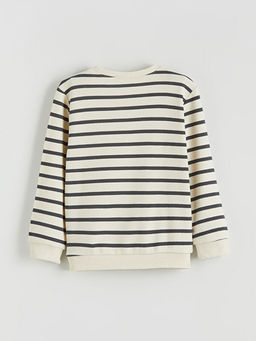 Bisiklet Yaka Erkek ?ocuk Sweatshirt