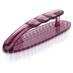 Щетка хозяйственная Утюжок-овал 15,5х5см, жесткий ворс-2см, пластмассовое основание, цвета микс (Китай) - Домашняя мода фото 3