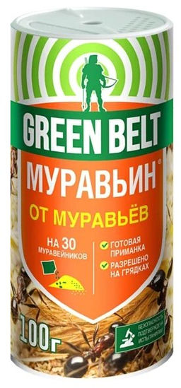 Муравьин 100гр (туба). Средство для борьбы с муравьми (1уп/24шт) (ГБ) (01-391)