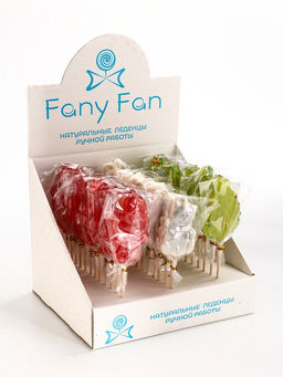 Цена за 36 шт. Леденец новогодний Микс фигурный, со вкусом малины, вишни, дыни, 30 г - Simaland фото 2