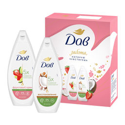 ДАВ набор ФРУКТОВОЕ НАСТРОЕНИЕ (гель д/душа 250мл+гель д/душа 250мл)