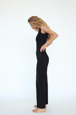 TRF MOM FIT HIGH-WAIST JEANS - Zara фото 3