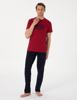 Bordo K_sakol Pijama Tak_m_