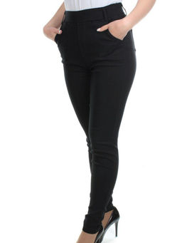 378-6 BLACK Джеггинсы женские MOVEMENT - Фабричный китай фото 3