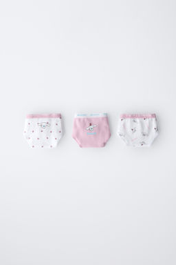 6-14 YEARS/ THREE-PACK OF CINNAMOROLL  SANRIO BRIEFS