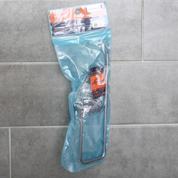 Держатель для полотенец одинарный, Accoona A11105-2, хром