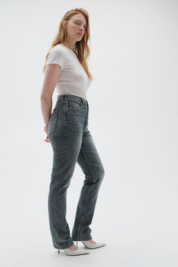 Curvy Fit Slim High Jeans