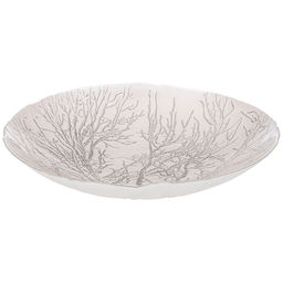 БЛЮДО ГЛУБОКОЕ TREE SILVER 32 СМ