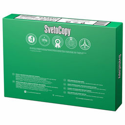 Цена за 5 шт. Бумага SvetoCopy, А4, 500 листов, 80 г/м², белизна 146% CIE, класс C