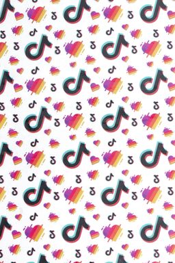 Пленка ПВХ с рисунком TikTok А4 (5 листов) SF-6057, №1 - Больше подарков фото 2