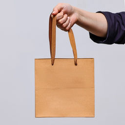 Пакет для торта и коробок, с широким дном, крафт, 20×20×20 см