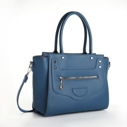 Сумка женская тоут, на молнии, цвет синий - Simaland фото 3