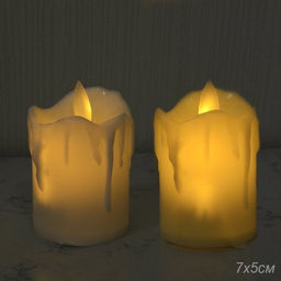 Свеча светодиодная подвижный фитиль 6,5 см / 228-sv /уп 12/480/ - Галеонтрейд фото 2