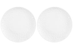 Набор тарелок 2 пр.17,5*17,5*2 см "Веточки-цветочки"