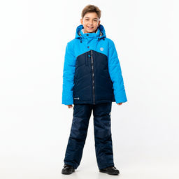 RODOS Утеплённый костюм для мальчика зима М-228д Синий/Васильковый  фото 136