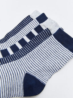 ?izgili Erkek ?ocuk Soket ?orap 5li - Waikiki фото 3