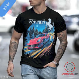 Футболка мужская с рисунком - Bruno фото 2