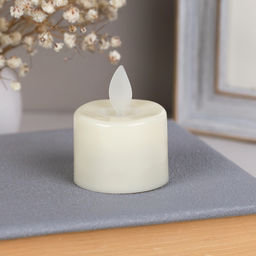 Свеча светодиодная подвижный фитиль 2,5 см / 223-sv /уп 24/960/ (Бежевый)