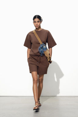 INTERLOCK BERMUDA SHORTS - Zara фото 10