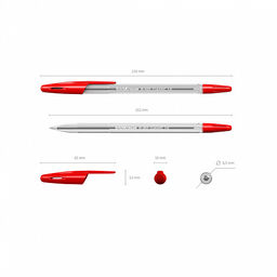 Цена за 24 шт. Набор из 4 ручек шариковых ErichKrause R-301 Stick Classic 1.0, цвет чернил: синий, черный, красный, зеленый (в пакете)