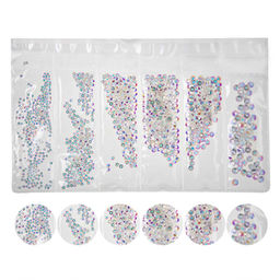 Nail Art Набор страз для ногтей, прозрачный  фото 4