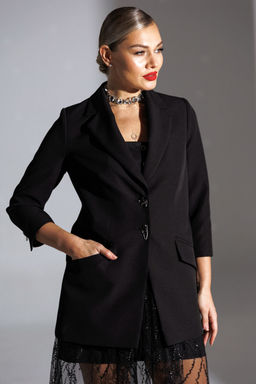 Жакет Мода Юрс 25-2951 черный