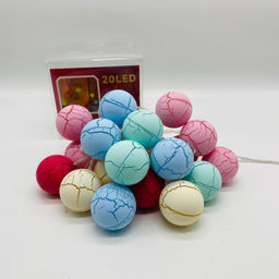 Гирлянда Макаруны шарики 5 м 20 LED - Ип лебедев о.ю фото 12