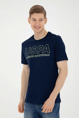 Мужская темно-синяя футболка - U.s. polo assn фото 3