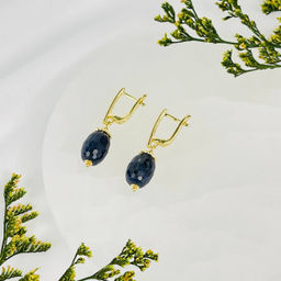 Серьги из Сапфира