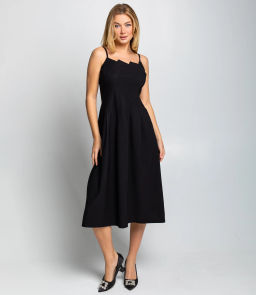 Платье #КТ3255, чёрный