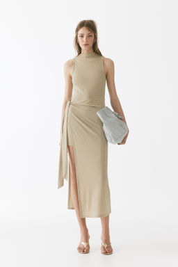 Vestido de canal? con panel decorativo - H&m фото 2