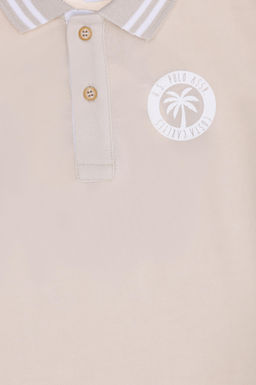 U. S. Polo Assn Футболка с воротником-поло Stone для мальчиков - U.s. polo assn фото 3