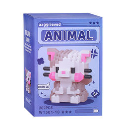 Конструктор "Кошка" (202 дет.) в коробке