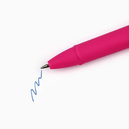 Цена за 2 шт. Ручка гелевая, синяя паста, 0.7 мм, пластик С 8 марта