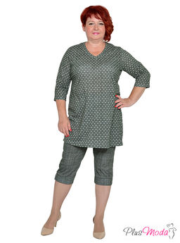 Туника Модель №1958 размеры 44-84 - Plusmoda фото 3