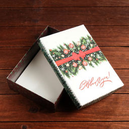 Цена за 5 шт. Коробка сборная крышка-дно без окна, Шишки, 21 х 15 х 5,7 см - Simaland фото 4