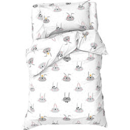 Постельное бельё 1.5-спальное «Этель» Funny rabbits, бязь Постельное бельё 1.5-спальное «Этель» Funny rabbits, бязь