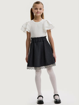 Юбка 19ш20225 синий - Nikastyle фото 6