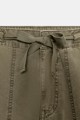 OVERSIZE CARGO TROUSERS - Zara фото 4