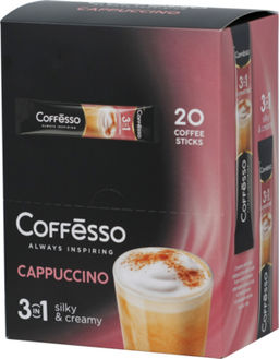 COFFESSO. 3 в 1. Cappuccino карт.упаковка, 20 пак.